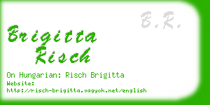brigitta risch business card